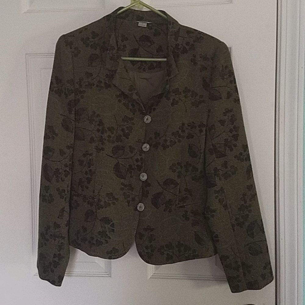 Vintage Christopher & Banks Olive Jacket S